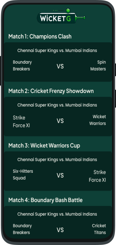 WicketGo Screen 2